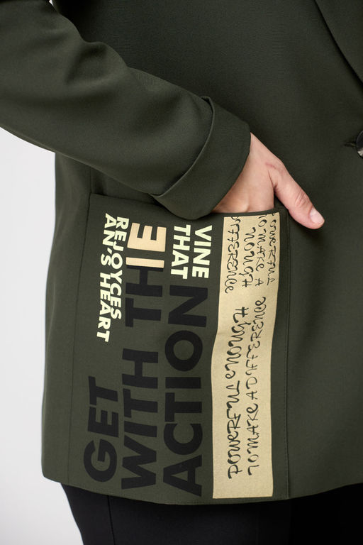 Жакет ДаЛи 3594.1 хаки