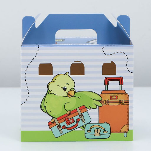 Цена за 10 шт. Домик-переноска для птиц и грызунов Пора в путешествие - Пушистое счастье фото 6