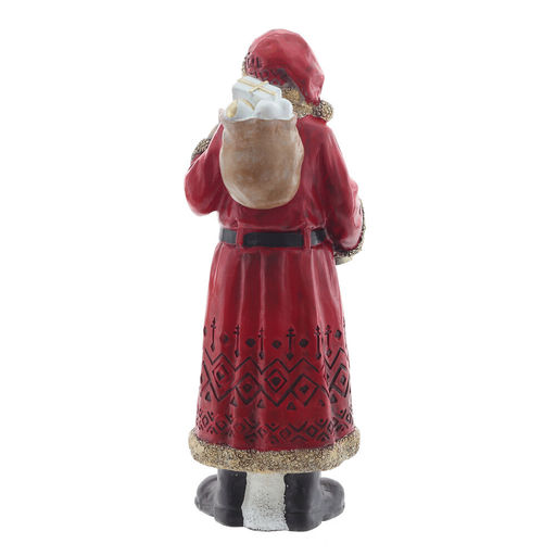 Фигурка декоративная "Дед Мороз", L11 W11 H29 см