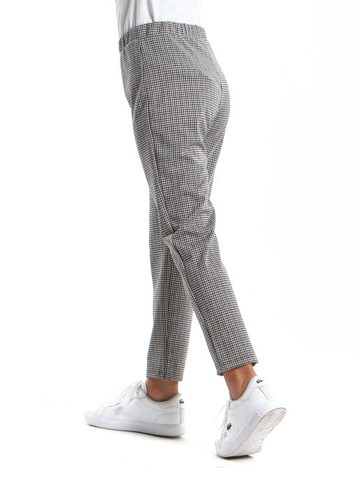 Брюки для девочки спортивные штаны в клетку детская одежда UD 7860 клетка - Mini maxi фото 5