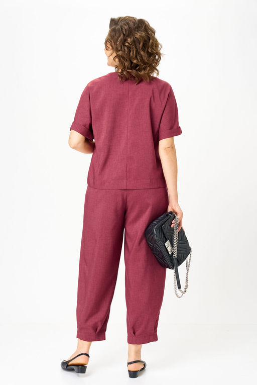 Костюм Michel Chic 1337/1 рубиновый  фото 6