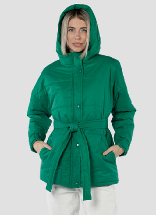 КУРТКА ЖЕНСКАЯ ДЕМИСЕЗОННАЯ (СИНТЕПОН 200) - Империя пальто фото 10