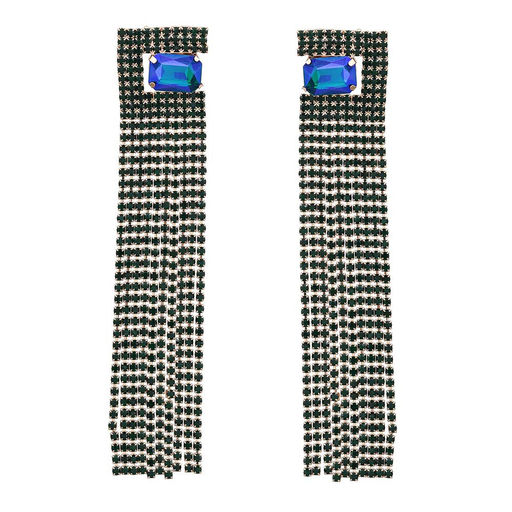 Серьги длинные на гвоздиках арт. 13 0980 (id 265504) - Rada фото 2