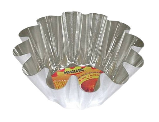 Форма для кекса арт.Н-42.000.02 (размер вверх 90, дно 50) ш.к.000780 (ФКк-2) (116681) Никис