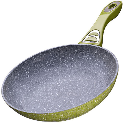 26906 Сковорода 28см мрам/крошка с крышкой MB (х6) - Mayer&boch фото 2