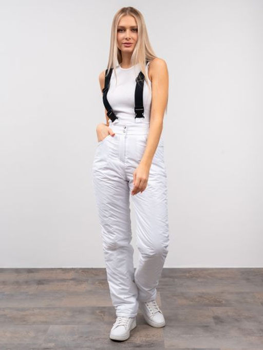 Костюм зимний, горнолыжный Арктика голубой-белый - Yollochka фото 11