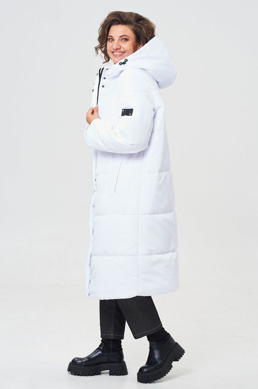 Пальто ANDINA CITY 7013-24 белый  фото 2