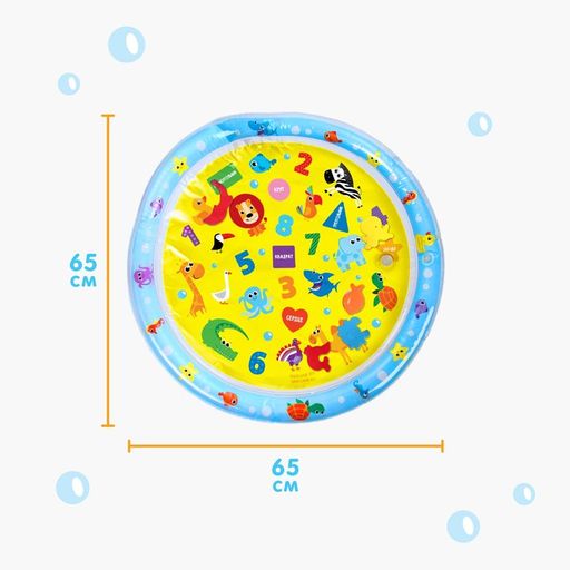 Развивающий водный коврик Развивашки, 65x65 см, Крошка Я  фото 3