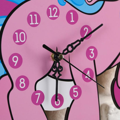 Часы настенные детские «Пони», 30×30 см