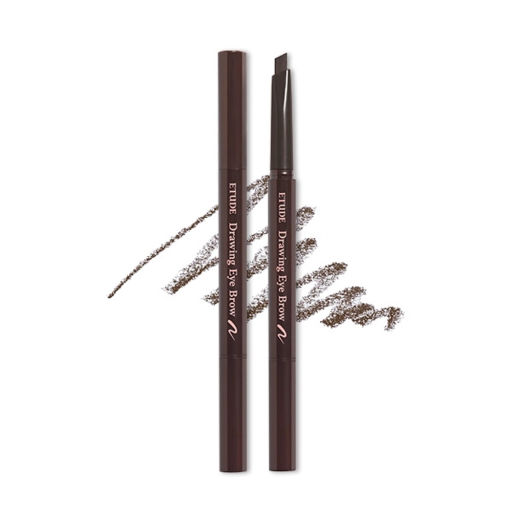 Etude House Drawing Eyebrow 21 #1 Dark Brown - Карандаш для бровей с щеточкой №1 Темно-коричневый