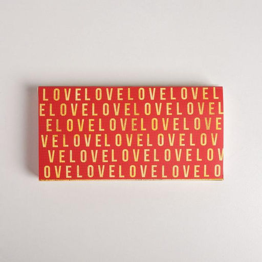 Цена за 5 шт. Коробка для шоколада, кондитерская упаковка «With Love», 17.3 х 8.8 х 1.5 см