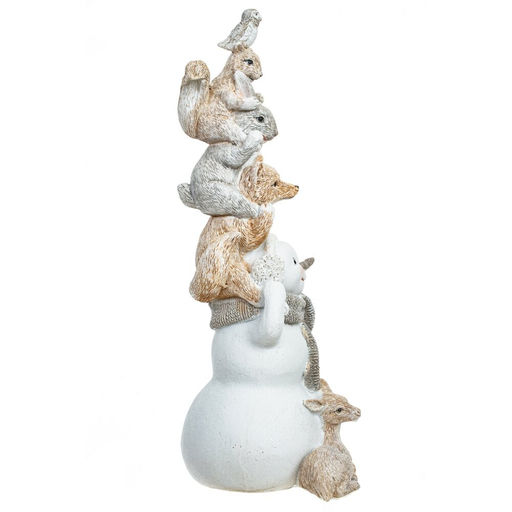 Фигурка декоративная "Снеговик", L9 W10 H26 см