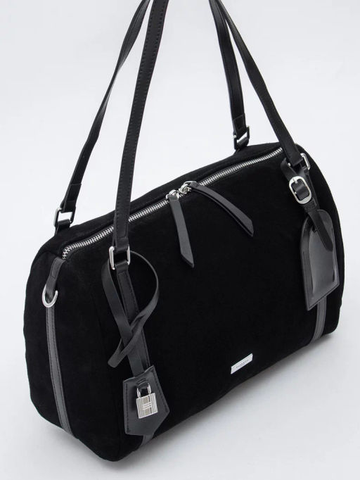 Сумка 8023-1S black Velina Fabbiano-Safenta