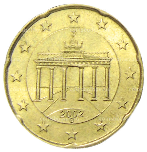 20 евроцентов 2002 года G Германия