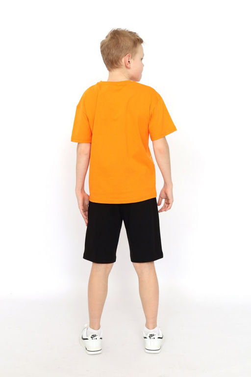 CRB wear/ CSJB 90248-29-404 Комплект для мальчика (футболка, шорты),оранжевый/Ex.Cherubino  фото 3