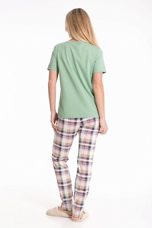 Пижама М32276Ппп полынь/пудра - Елена фото 4