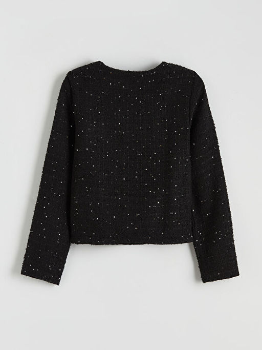 Pul ??lemeli K?z ?ocuk T?vit Ceket