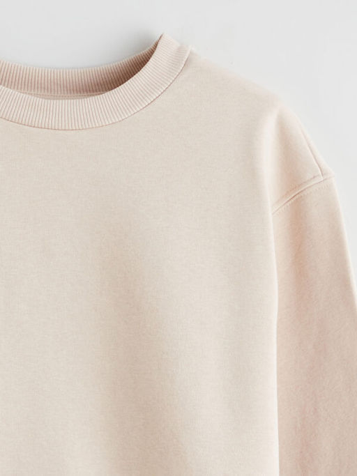 Bisiklet Yaka K?z ?ocuk Sweatshirt 2li