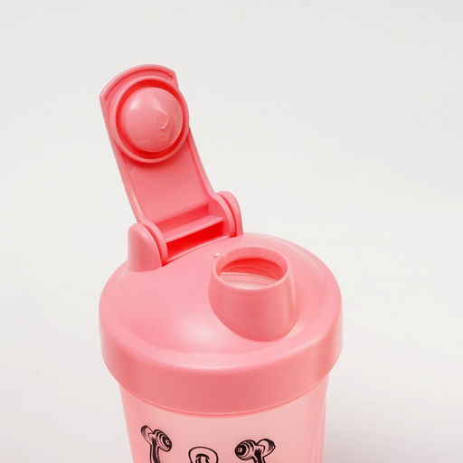 Шейкер спортивный Женщина с гантелями, 400 мл