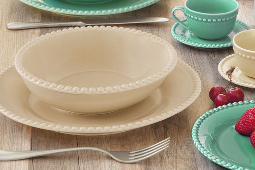 Блюдо прямоугольное Tiffany, бежевое, 36х16 см - Easy life фото 7