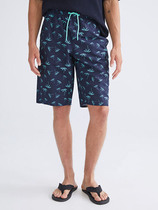 Diz Hizas? Boy Desenli Erkek Deniz ?ortu