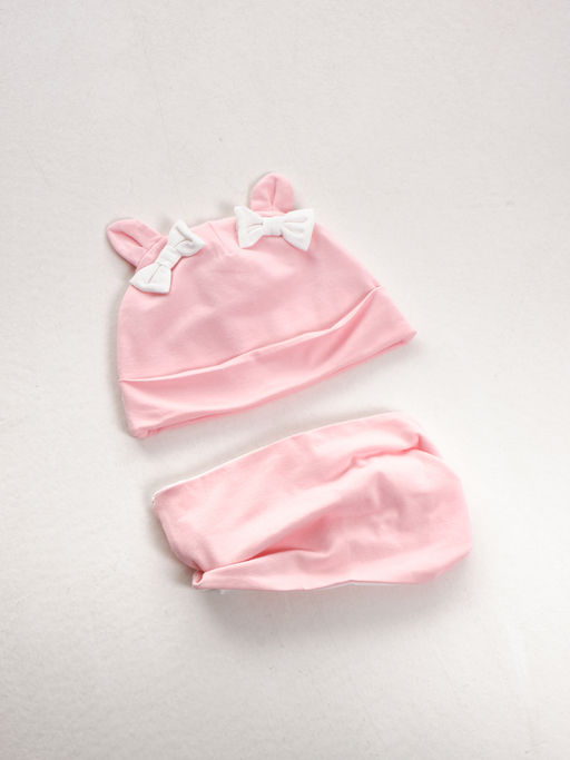 Комплект (шапка+снуд) UD 3026 красный - Mini maxi фото 4