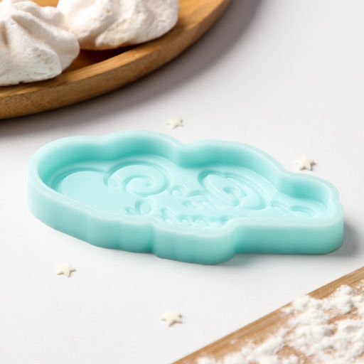 Силиконовая форма От всего сердца, 10?5,2?1 см, бирюзовая - Simaland фото 3