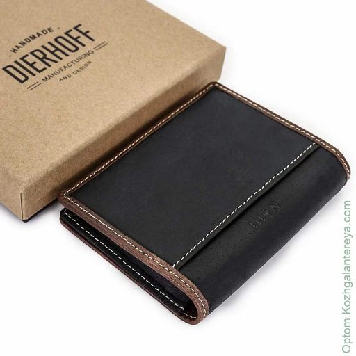 Мужская кожаная визитница Dierhoff Д 8111-491/1 - Sergio valentini фото 4