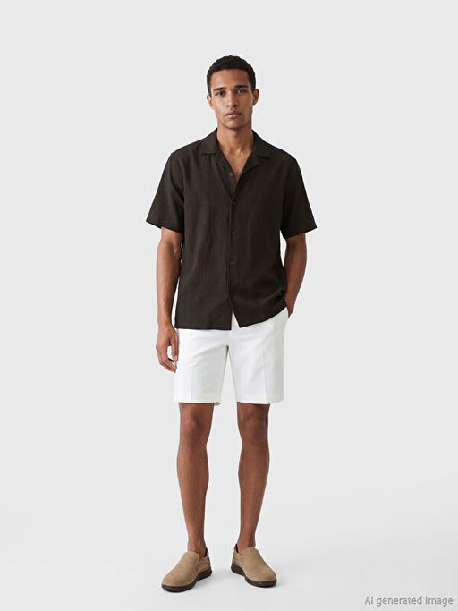 Regular Fit Krinkle Erkek G?mlek