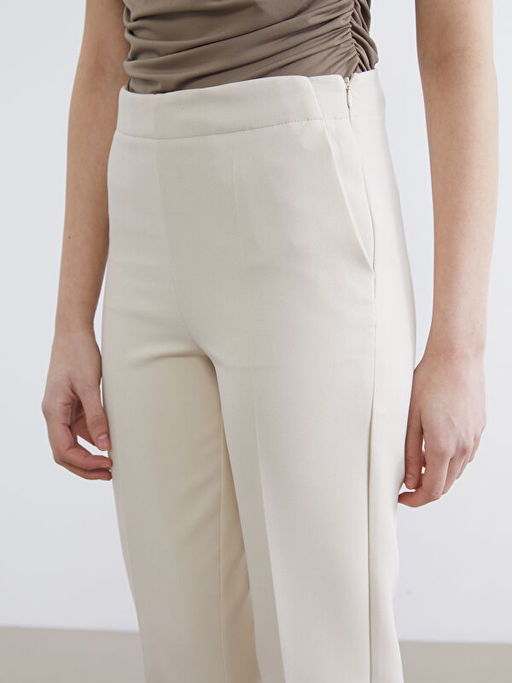 Beli Fermuarl? Dar Fit Kad?n Pantolon