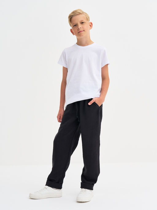 Черные брюки для мальчика - Kogankids фото 8