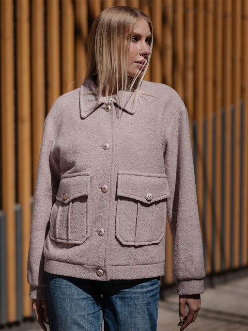 шерсть 40%, вискоза 60% жакет пиджак куртка