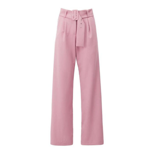 Брюки женские прямые MIST: Pants, размер 42, розовые
