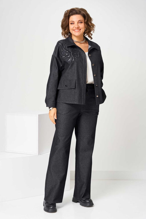 Костюм Асолия 1513 серый