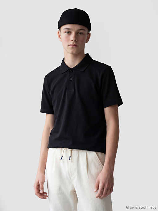 Polo Yaka Erkek ?ocuk Ti??rt