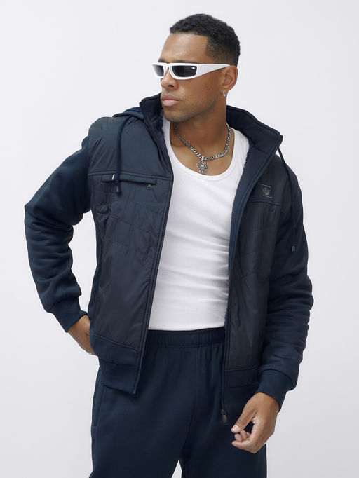 зимний с начесом ! Спортивный костюм темно-синего цвета - Mtforce фото 16