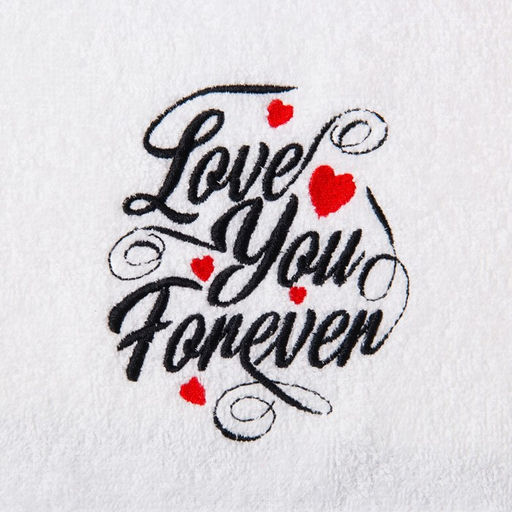 Набор полотенец Love you forever 30х60 см - 3шт - Экономь и я фото 4