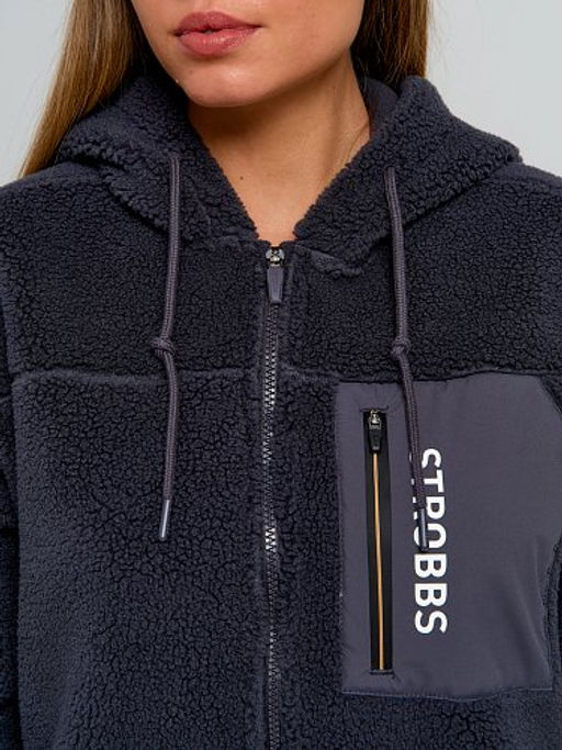 T3334-1 Куртка толстовка флисовая на молнии - Strobbs фото 16