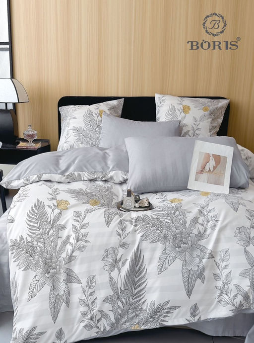 КПБ Boris Двусторонний Страйп-сатин BORDSS004 2 спальный