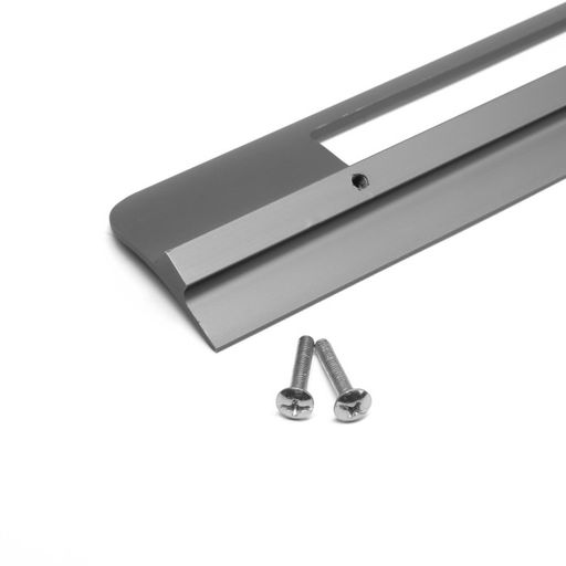 Ручка-скоба мебельная CAPPIO RS1402, м/о 192 мм, цвет графит