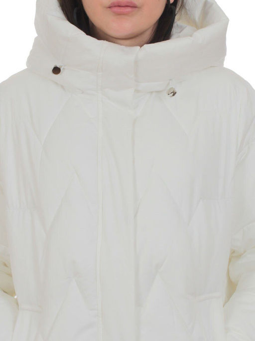 2404 WHITE Куртка зимняя женская (200 гр. холлофайбер)