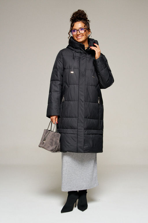 Пальто Beautiful Free 8022 черный