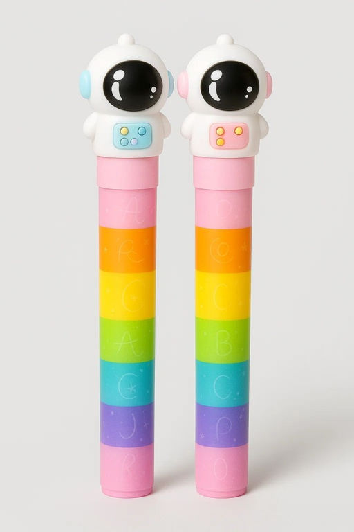 Разноцветные мелки "Happy astronaut", 6 в 1, rainbow