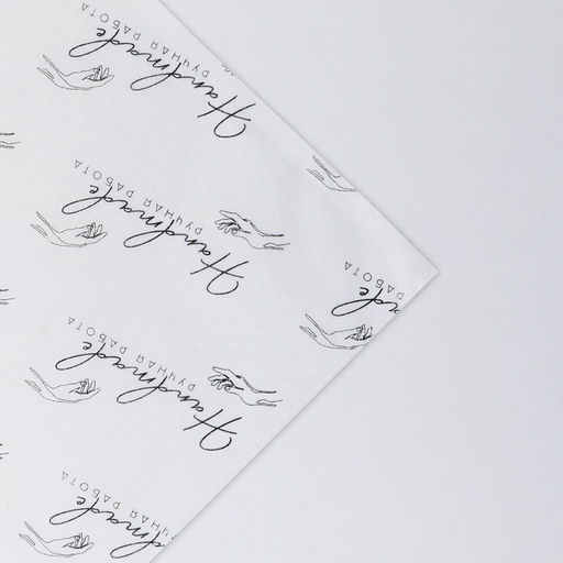 Цена за 20 шт. Бумага упаковочная тишью Ручная работа, 50?70 см