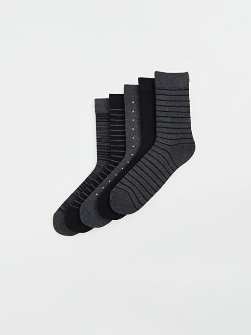 ?izgili Erkek Soket ?orap 5li