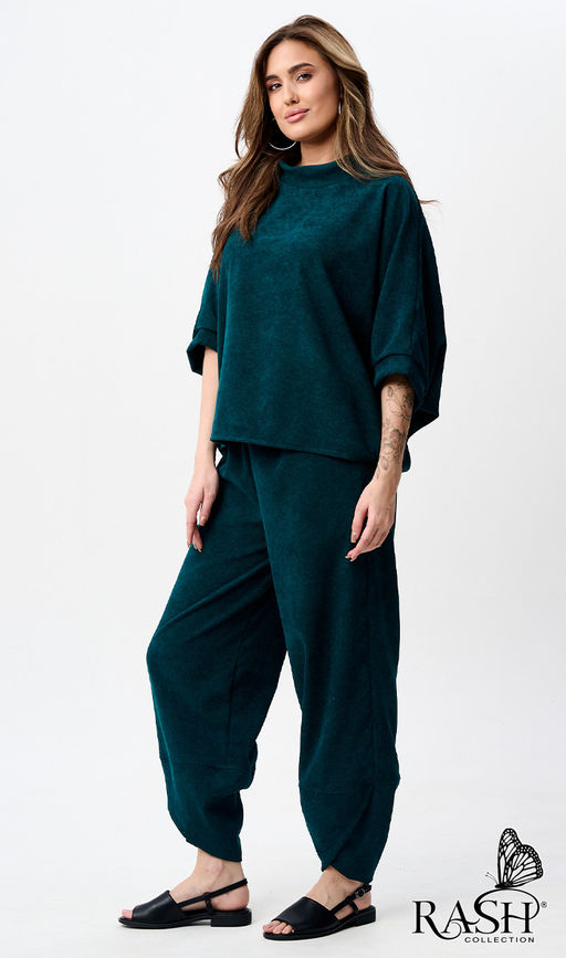 Костюм "Boho" микровельвет бирюза Цвет:как на фото