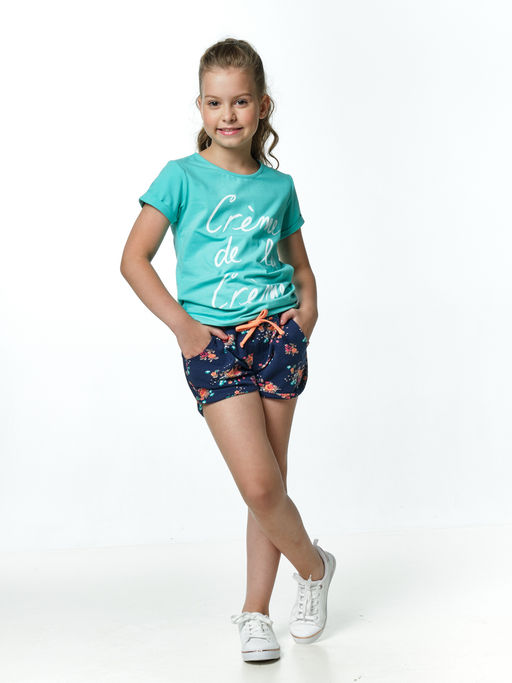 Футболка с принтом UD 2729 сер/мал - Mini maxi фото 12