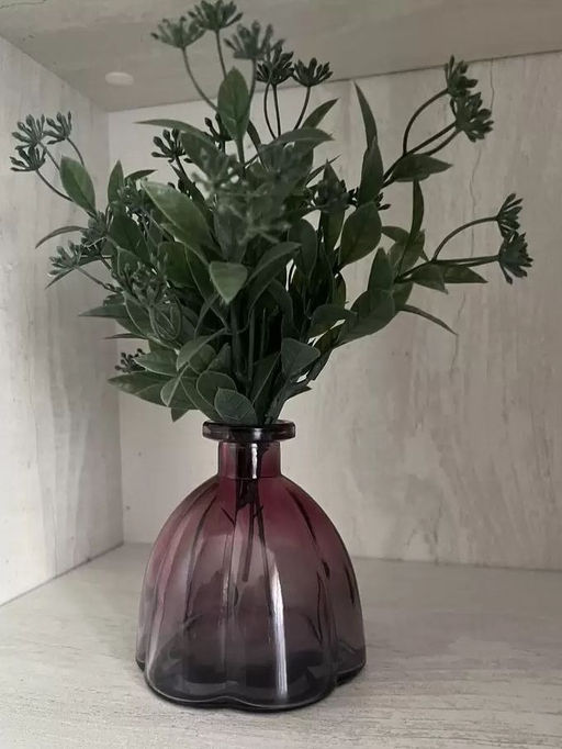 Ваза стекло Y6-10003 настольная, 11х10 см (462431) /DANIKS/  фото 5