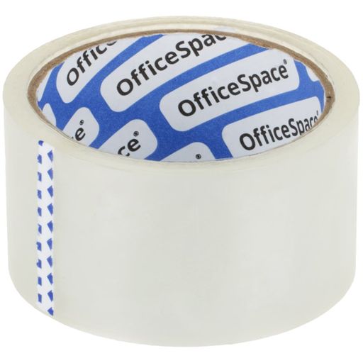 Клейкая лента 48мм*40м "OfficeSpace" прозрачная, 40мкм (324272)