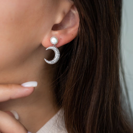 Серьги Арт. 3-3518-W - MyGemma фото 2